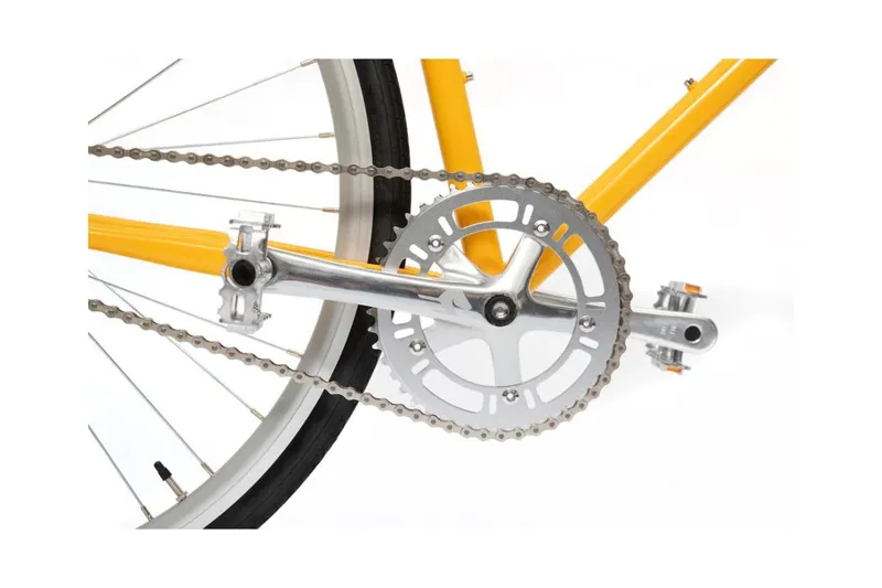 Thoroughbred Single Speed Road Bike Saffron Yellow-5